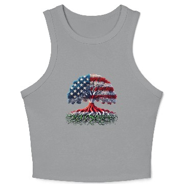 Discover US Hungarian tree 2 Crop Tank Top