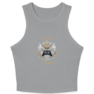 Discover Gaming Legend Crop Tank Top