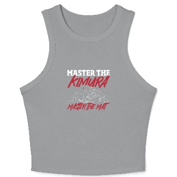 Discover Karate MMA BJJ Kimura Crop Tank Top