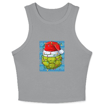 Discover Handball Christmas Lights Crop Tank Top