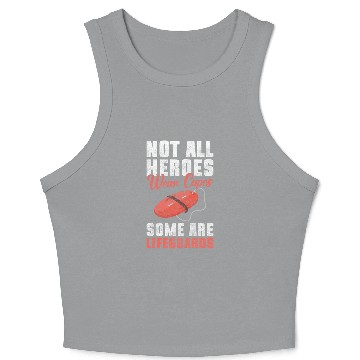 Discover Lifeguard Sea Rescue Lifeguard Crop Tank Top