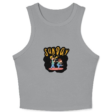 Discover Sunday Crop Tank Top