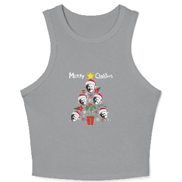 Discover MERRY CHRISTMAS AA3 Crop Tank Top
