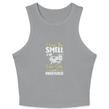 Discover Cows Farm Animal Moo Farmer Crop Tank Top