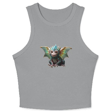 Discover Flying Monkey Crop Tank Top