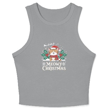 Discover Christmas day Crop Tank Top