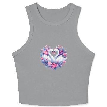 Discover Black Gnomes Valentines Day Crop Tank Top