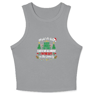 Discover Might As Well Sleep Under The Tree Crop Tank Top