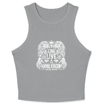 Discover Long live The Animal Kingdom Crop Tank Top