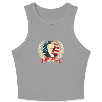 Discover President James Buchanan Crop Tank Top