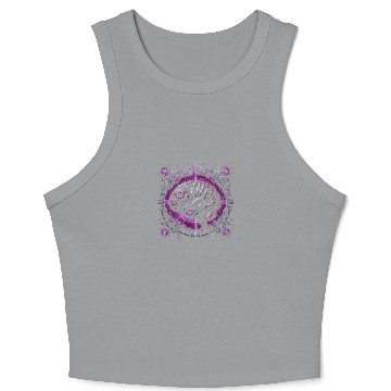 Discover Robotics Engineer Artificial Intelligence AI Crop Tank Top
