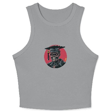 Discover Cyborg Graduate Crop Tank Top