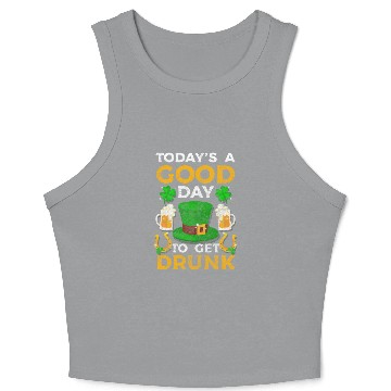 Discover Pub Shamrock Gold World Tour Crop Tank Top