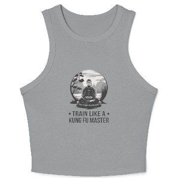 Discover Master Kung Fu Spirit Crop Tank Top