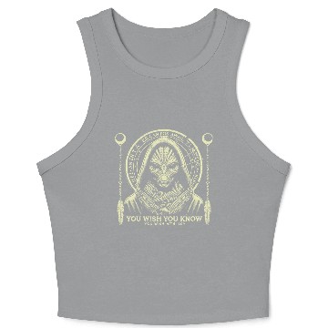 Discover Post-apocalyptic Vintage Alien Crop Tank Top