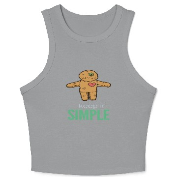 Discover keep it simple Crop Tank Top