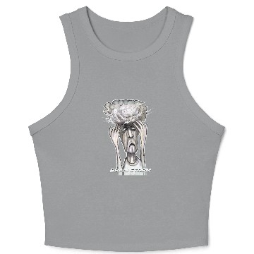 Discover brain storm Crop Tank Top