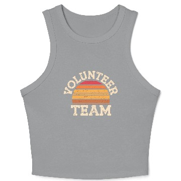 Discover Volunteer Team 18 Crop Tank Top