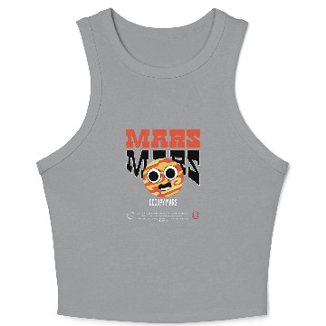 Discover Occupy Mars – Explore the Red Planet Crop Tank Top
