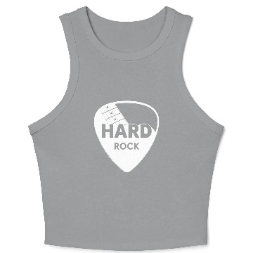 Discover Hard Rock Guitar Pick Crop Tank Top
