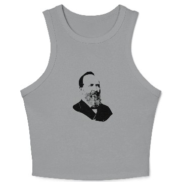 Discover President James Abraham Garfield Crop Tank Top