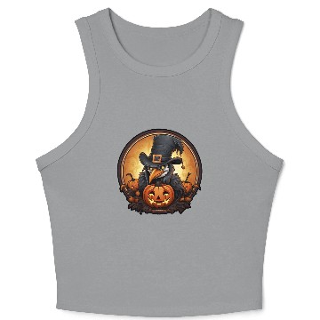 Discover Tukan Halloween Crop Tank Top