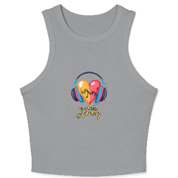 Discover Your Love is My Melody Crop Tank Top