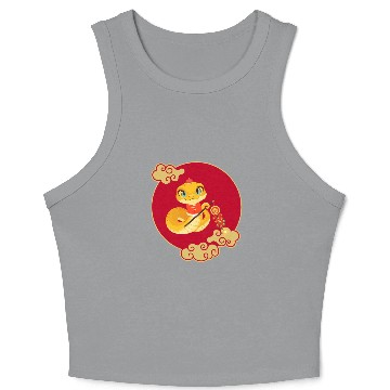 Discover "Lunar New Year Lucky Crop Tank Top