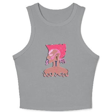 Discover Punk Medusa Crop Tank Top