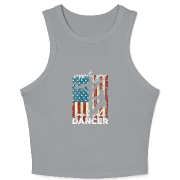 Discover Support Your Local Pole Dancer – Funny Lineman Crop Tank Top