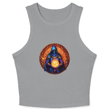 Discover Lightning Reflexes: Devil Angel Gamer Crop Tank Top Desi