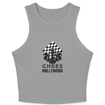 Discover Chess Hollywood Crop Tank Top
