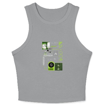 Discover Dimensions Streetwear Style Crop Tank Top