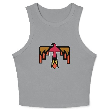 Discover Colorful Thunderbird design Crop Tank Top