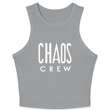 Discover Chaos Crew Crop Tank Top