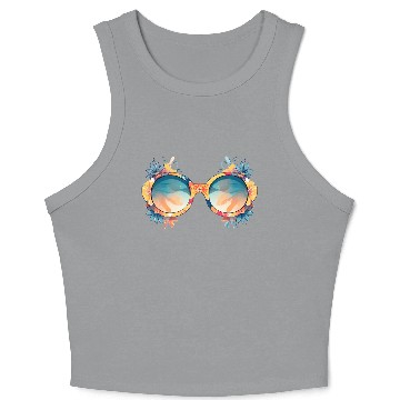 Discover Retro Sublimation Clipart Crop Tank Top