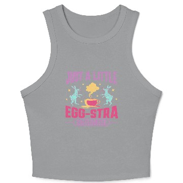 Discover Coffee lover Easter bunny Crop Tank Top gift