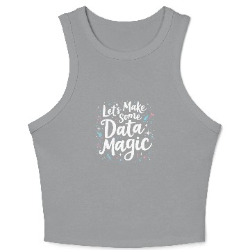 Discover Data Analyst Big Data Specialist Business Crop Tank Top