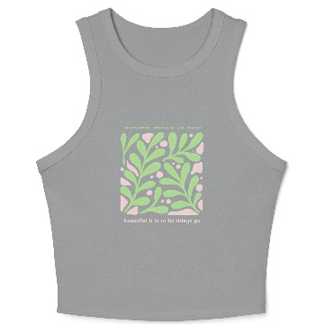 Discover Whispers of Autumn Crop Tank Top