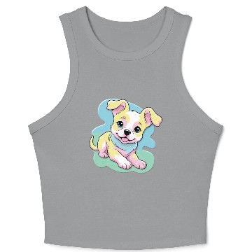 Discover Bambino! - Puppy Crop Tank Top