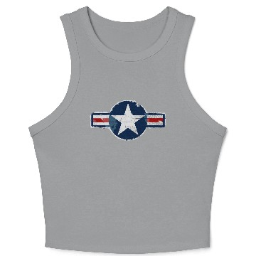 Discover United States Air Force Crop Tank Top