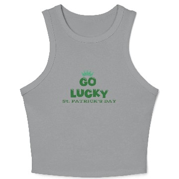 Discover St Patricks day - Crop Tank Top