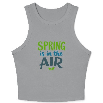 Discover Spring is in the Air Crop Tank Top