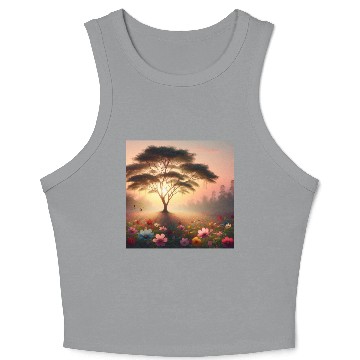 Discover Best Love Environment Crop Tank Top