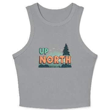 Discover Up North Nature Crop Tank Top