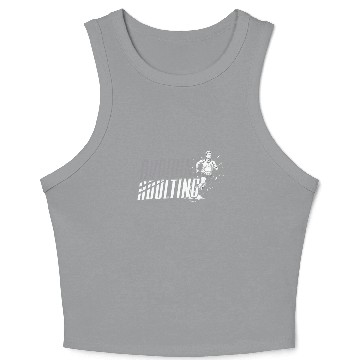 Discover Marathon Marathoner Running Crop Tank Top