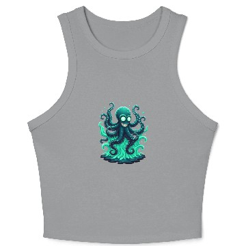 Discover Octopus Crop Tank Top