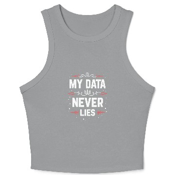 Discover Data Analyst Big Data Specialist Business Crop Tank Top