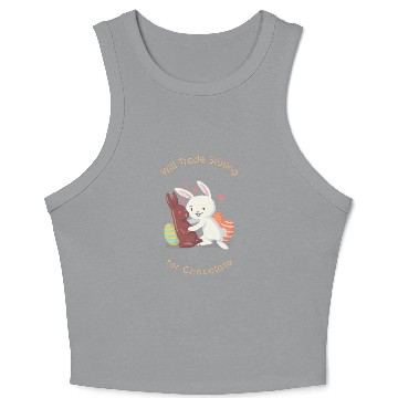 Discover Will Trade Sibling for Chocolate Crop Tank Top