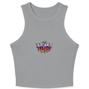 Discover Train Like a Beast Crop Tank Top